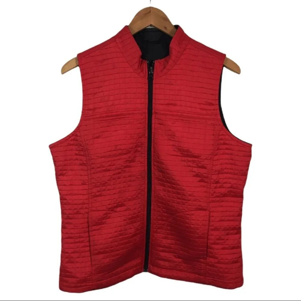 C1 Women’s Trendy Reversible quilted Vest Jacket XL